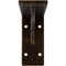 Ekena Millwork Embrey Steel Bracket, Antiqued Brass 2"W x 10"D x 4 3/4"H BKTM02X10X04EBABS - alternate 6
